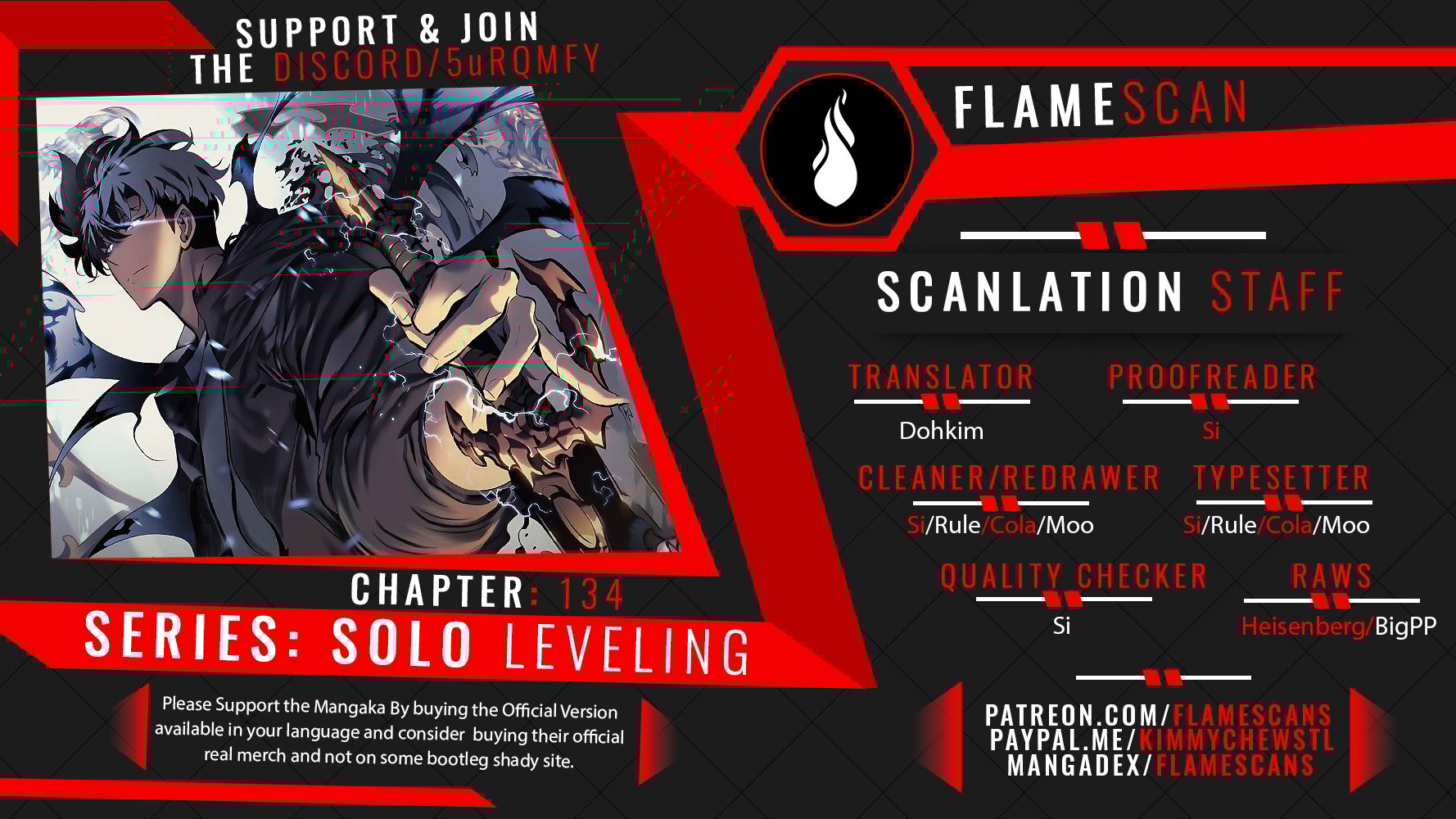 Solo Leveling, Chapter 134 image 01